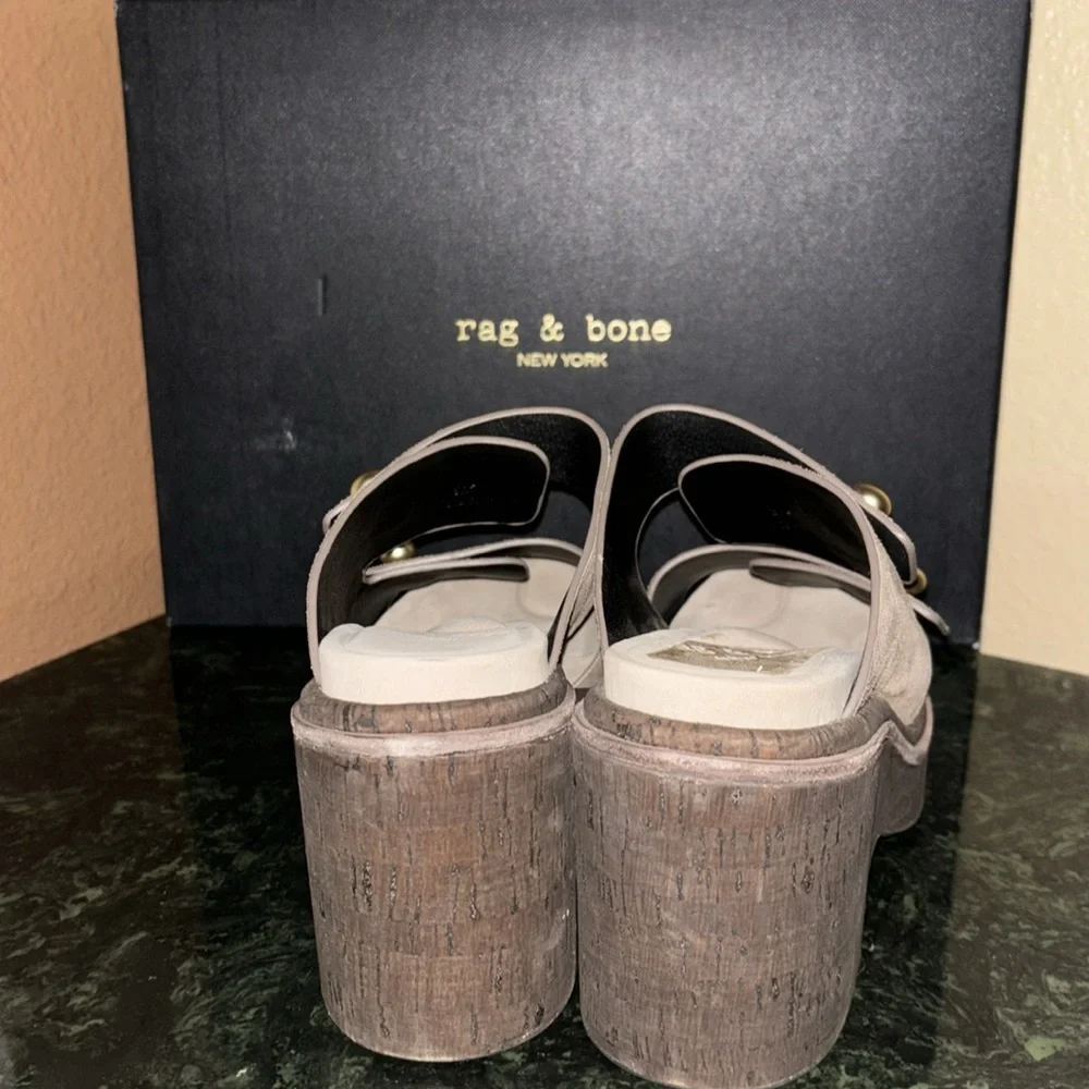 Rag & Bone Sommer wedge platform sandals - Picture 4 of 7
